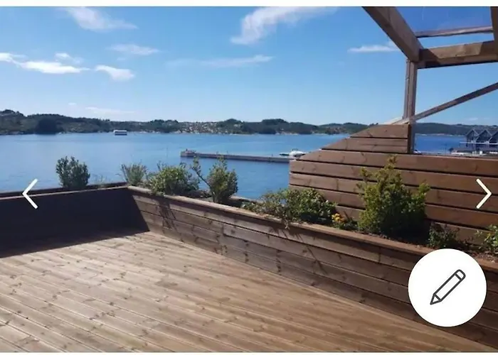 Austefjorden Fjordsuite Med Panoramautsikt *