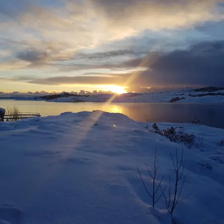 Daire Austefjorden Fjordsuite Med Panoramautsikt